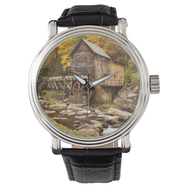 VS, West Virginia, Clifftop. Babcock State 2 Horloge (Voorkant)