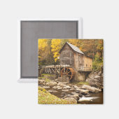 VS, West Virginia, Clifftop. Babcock State 2 Magneet (Voorkant / Achterkant)