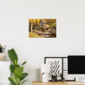 VS, West Virginia, Clifftop. Babcock State 2 Poster (Thuiskantoor)