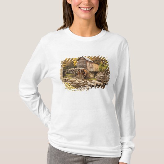VS, West Virginia, Clifftop. Babcock State 2 T-shirt (Voorkant)