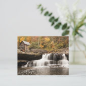 VS, West Virginia, Clifftop. Babcock State Briefkaart (Staand voorkant)