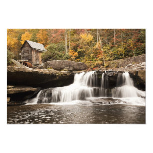 VS, West Virginia, Clifftop. Babcock State Foto Afdruk