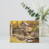 VS, West Virginia, Clifftop. Deelstaat Babcock 2 Briefkaart (Staand voorkant)