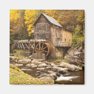 VS, West Virginia, Clifftop. Deelstaat Babcock 2 Magneet