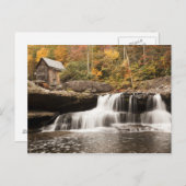 VS, West Virginia, Clifftop. Staat Babcock Briefkaart (Voorkant / Achterkant)