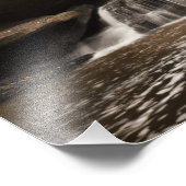 VS, West Virginia, Clifftop. Staat Babcock Foto Afdruk (Hoek)