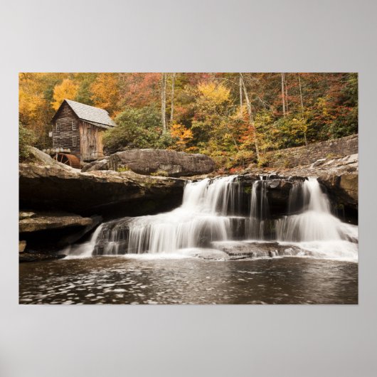 VS, West Virginia, Clifftop. Staat Babcock Poster (Voorkant)