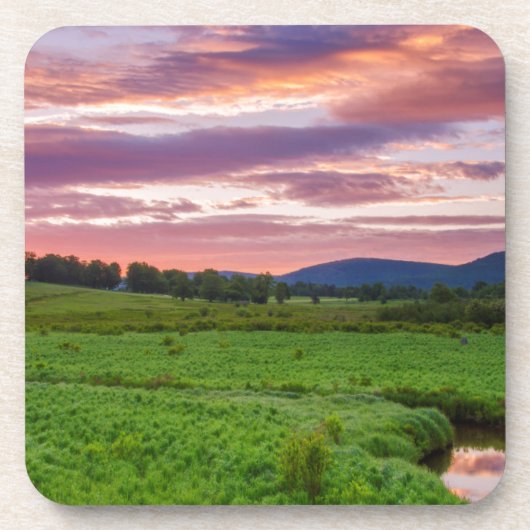 VS, West Virginia, Davis. Landschap Bier Onderzetter (Voorkant)