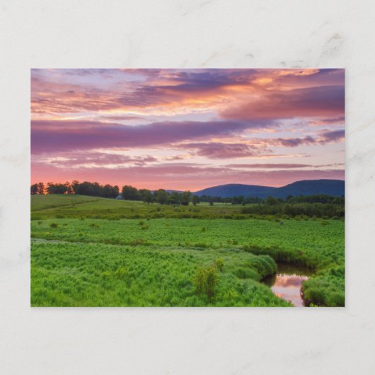 VS, West Virginia, Davis. Landschap Briefkaart (Voorkant)