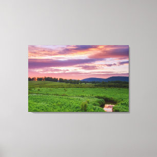 VS, West Virginia, Davis. Landschap Canvas Afdruk