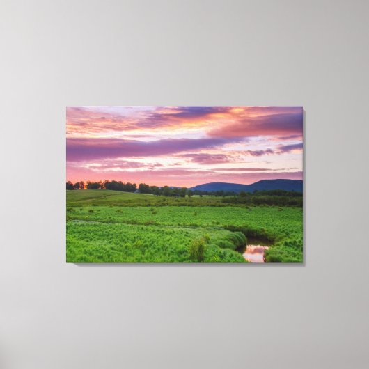 VS, West Virginia, Davis. Landschap Canvas Afdruk (Voorkant)
