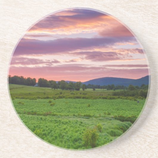 VS, West Virginia, Davis. Landschap Zandsteen Onderzetter (Voorkant)