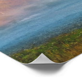 VS, West Virginia, Davis. Misty valley en Poster (Hoek)