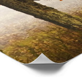 VS, West Virginia, Davis. Roodespel in herfst Poster (Hoek)