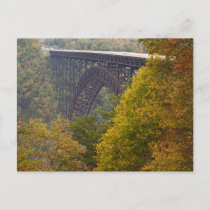 VS, West Virginia, Fayetteville. New River Briefkaart