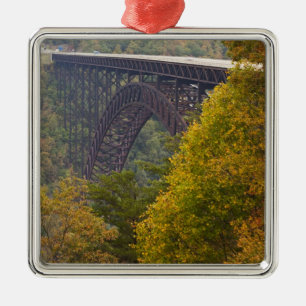 VS, West Virginia, Fayetteville. New River Metalen Ornament