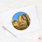 VS, West Virginia, Spruce Knob-Seneca Rocks 2 Ronde Sticker (Envelop)