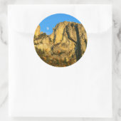 VS, West Virginia, Spruce Knob-Seneca Rocks 2 Ronde Sticker (Tas)