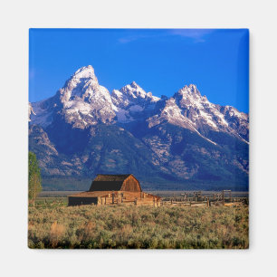 VS, Wyoming, Grand Teton National Park, Ochtend Magneet