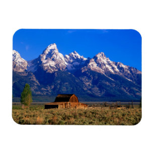 VS, Wyoming, Grand Teton National Park, ochtend Magneet