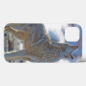 VS, Wyoming, Yellowstone National Park, Coyote Case-Mate iPhone Case (Achterkant (horizontaal))