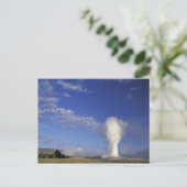 VS, Wyoming. Yellowstone National Park. Oud Briefkaart (Staand voorkant)