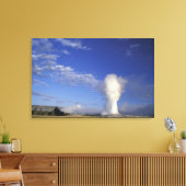 VS, Wyoming. Yellowstone National Park. Oud Canvas Afdruk (Insitu (Woonkamer))