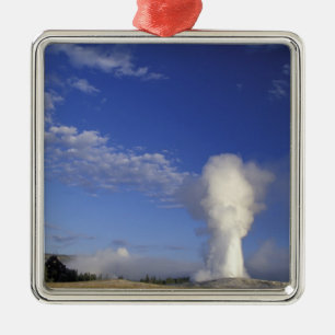 VS, Wyoming. Yellowstone National Park. Oud Metalen Ornament