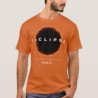 VS Zonsverduistering 2024 Totale Zonsverduistering T-shirt