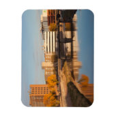 VS, Zuid Dakota, Sioux-Herfsten, City Skyline Magneet (Verticaal)