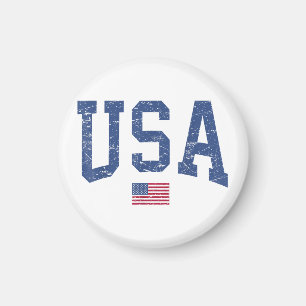 VSA Vrouwen Mannen Kinderen Patriottische Amerikaa Magneet