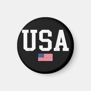 VSAPatriottische Amerikaanse Vlag Voor Mannen Vrou Magneet