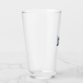 VSASnelheidsracen Patriottisch Vintage Vectorontwe Glas (Rechts)