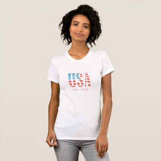VSAT-shirt met eigen logo uit 1776 T-shirt