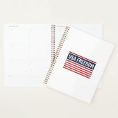 VSAVrijheidspatriottische Vlag Stijl Vector Design Planner (Display)