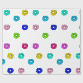 VSCO Girl, veel struisvogels Cadeaupapier (Vlak)