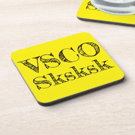 VSCO sksksk Bier Onderzetter (Linkerzijde)