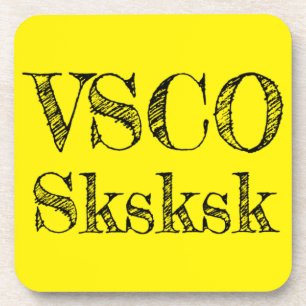 VSCO sksksk Bier Onderzetter