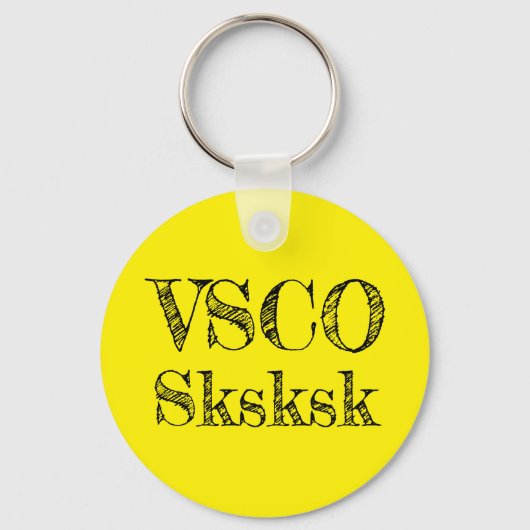VSCO sksksk Sleutelhanger (Voorkant)