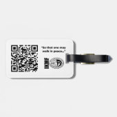 VSD-Bagagelabel Bagagelabel (Achterkant horizontaal)