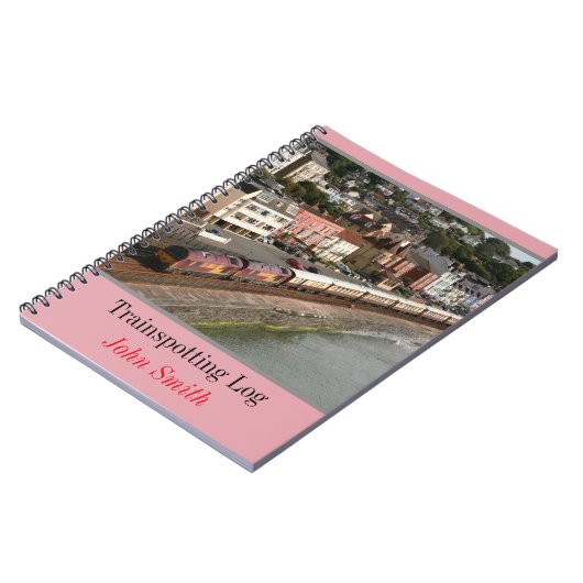 VSOE trein - trainspotting log gepersonaliseerd Notitieboek (Linkerzijde)