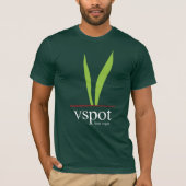 VSPOT organische logo T-shirt (Voorkant)