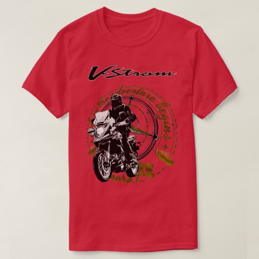 Vstrom XT650 2020 T-shirt (Design voorkant)