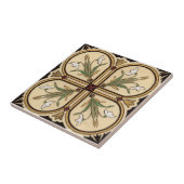 VT0001 Reproduction Antiek Transferware Tegeltje (Zijkant)