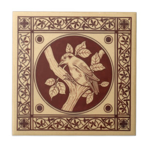 VT0008 Reproduction Antiek Transferware Tegeltje