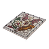 VT0034 Reproduction Antiek Transferware Tegeltje (Zijkant)