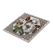 VT0036 Reproduction Antiek Transferware Tegeltje (Zijkant)