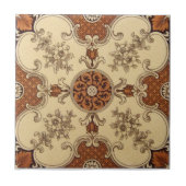 VT0037 Reproduction Antiek Transferware Tegeltje (Voorkant)