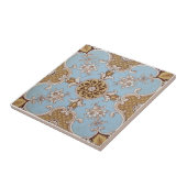 VT0038 Reproduction Antiek Transferware Tegeltje (Zijkant)