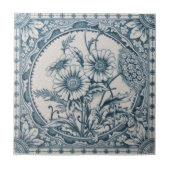 VT0045 Reproduction Antiek Transferware Tegeltje (Voorkant)